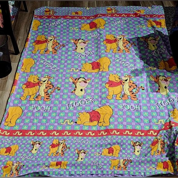 Vintage Winnie the Pooh Duvet Cover and Pillow Case 70 × 50 - Picture 2 of 4